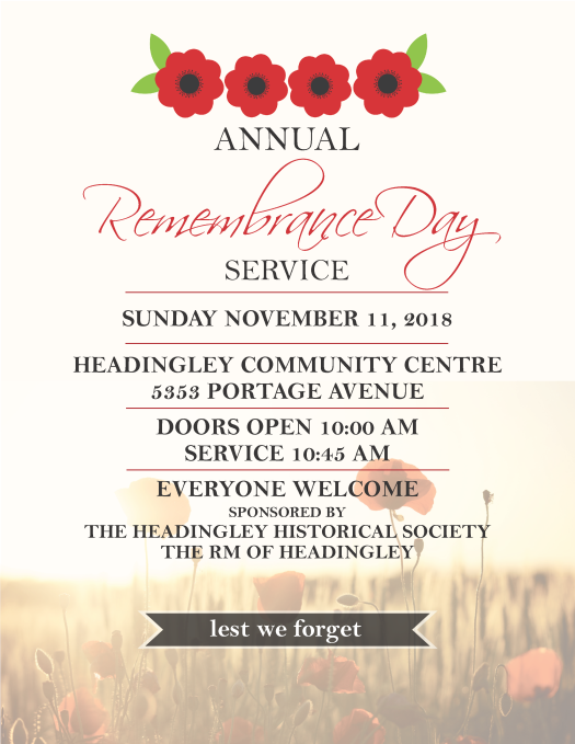 2018 Remembrance Day